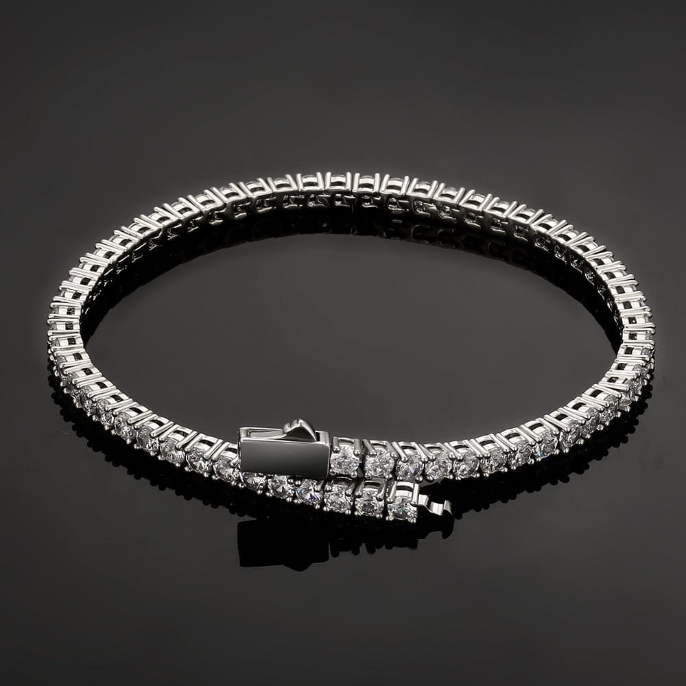 Scarabeaus Tennis Bracelet 4mm CZ in 14K Gold