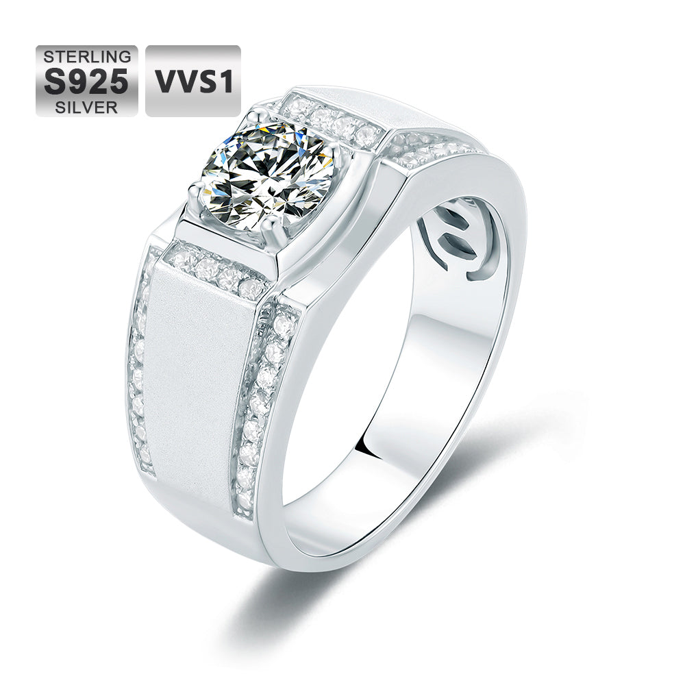 Scarabeaus VVS MOISSANITE MAN RINGS