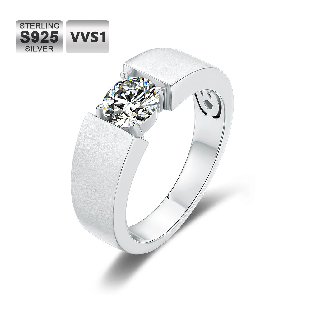 Scarabeaus VVS MOISSANITE MAN RINGS