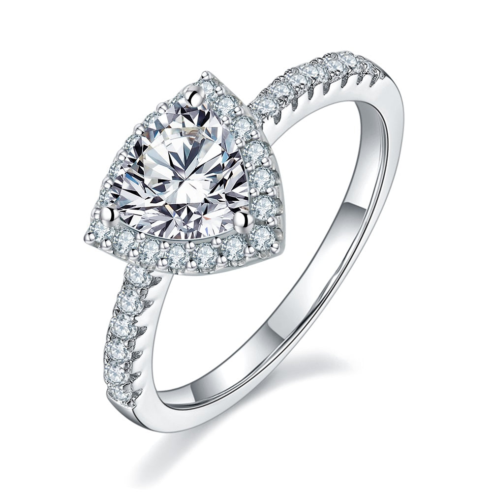 Scarabeaus Moissanite RIng