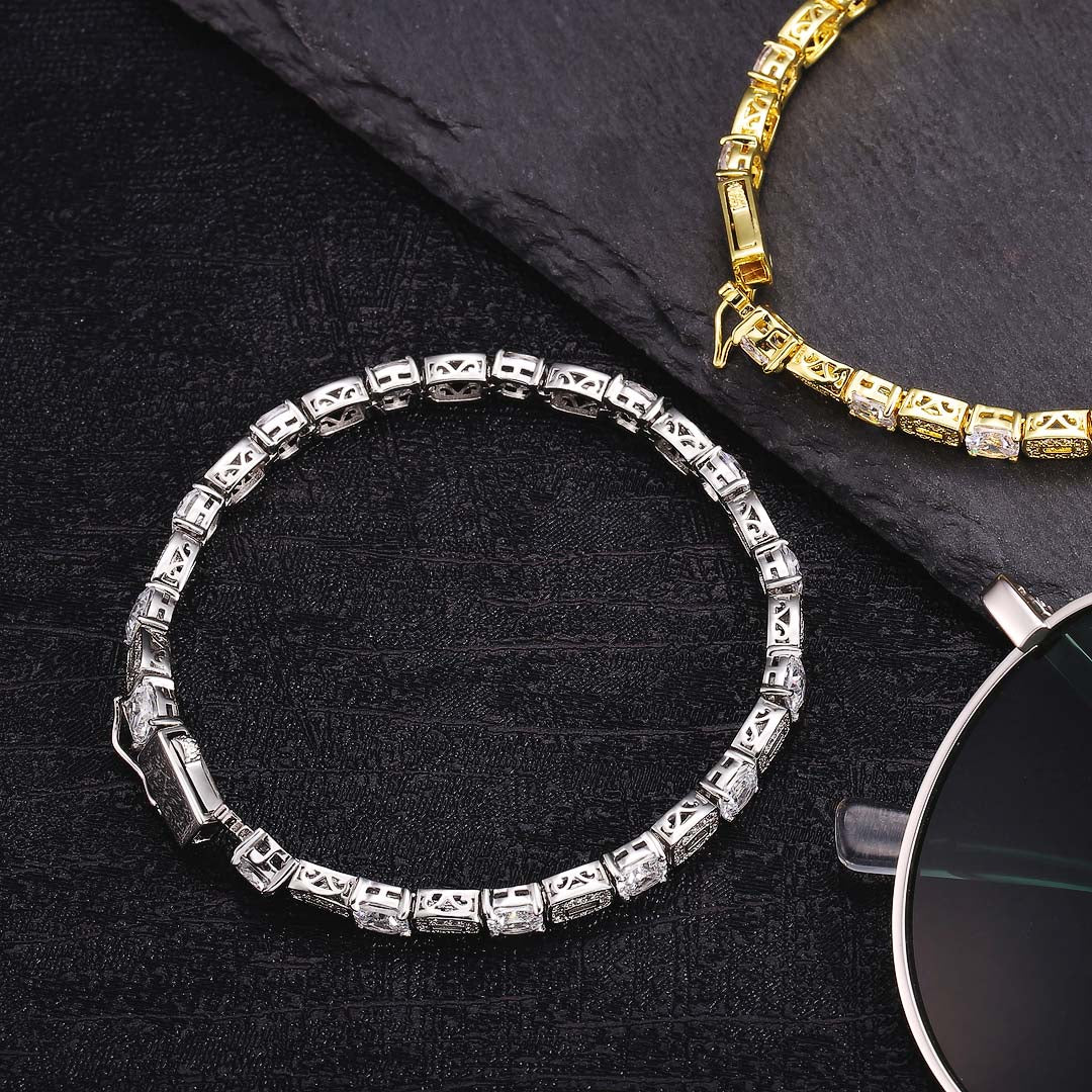 Scarabeaus 5,5 MM TENNIS CLUSTERED BRACELET