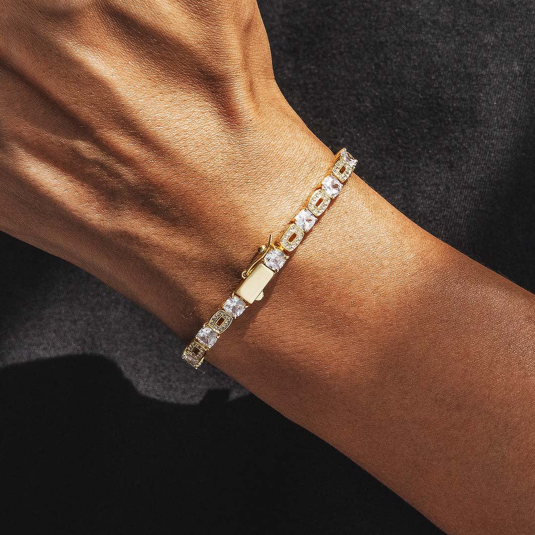 Scarabeaus 5,5 MM TENNIS CLUSTERED BRACELET