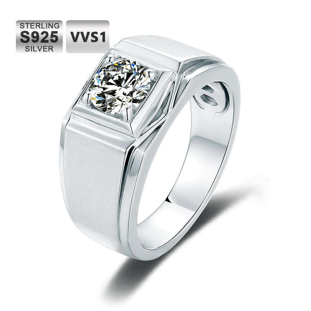 Scarabeaus VVS MOISSANITE MAN RINGS