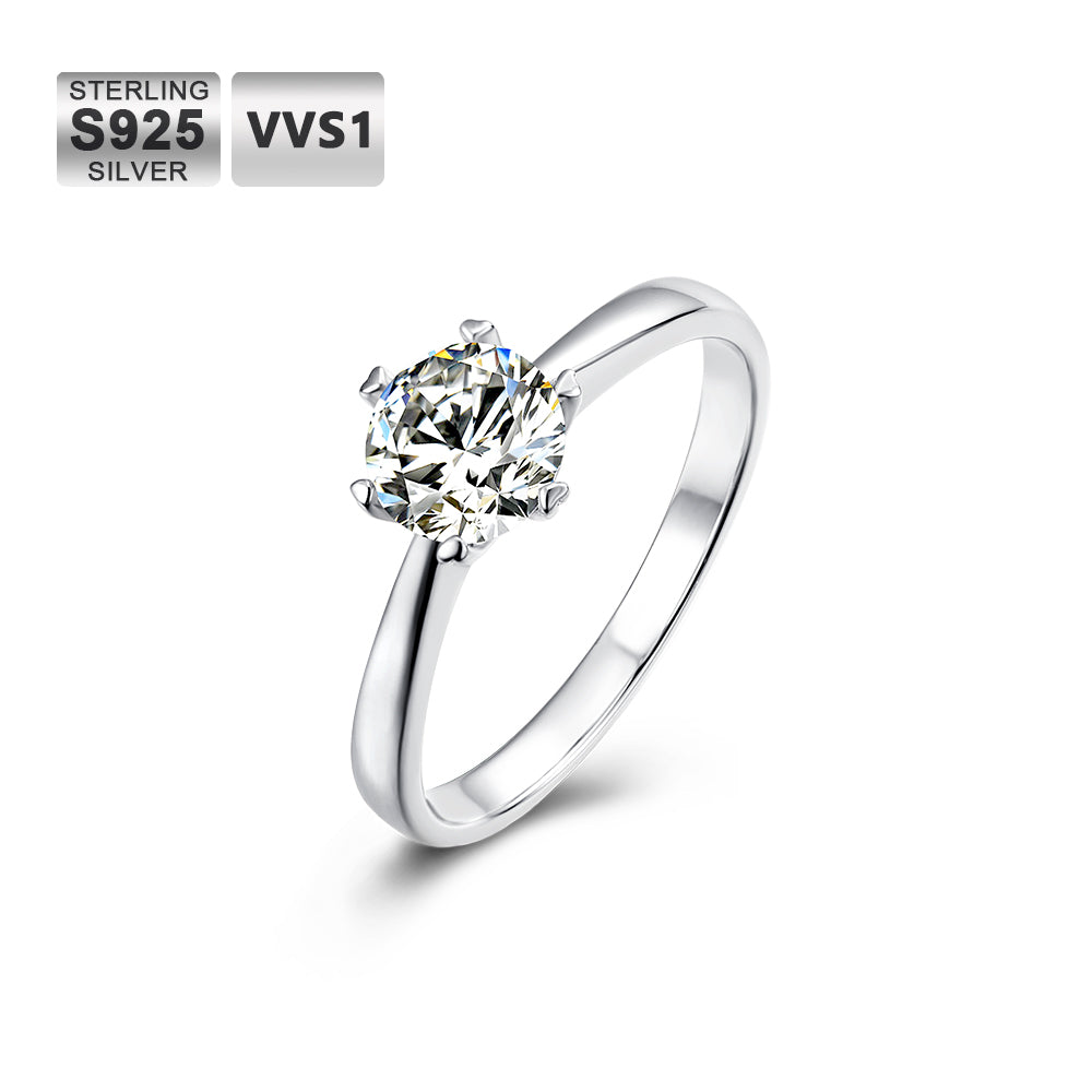 Scarabeaus Moissanite RIng
