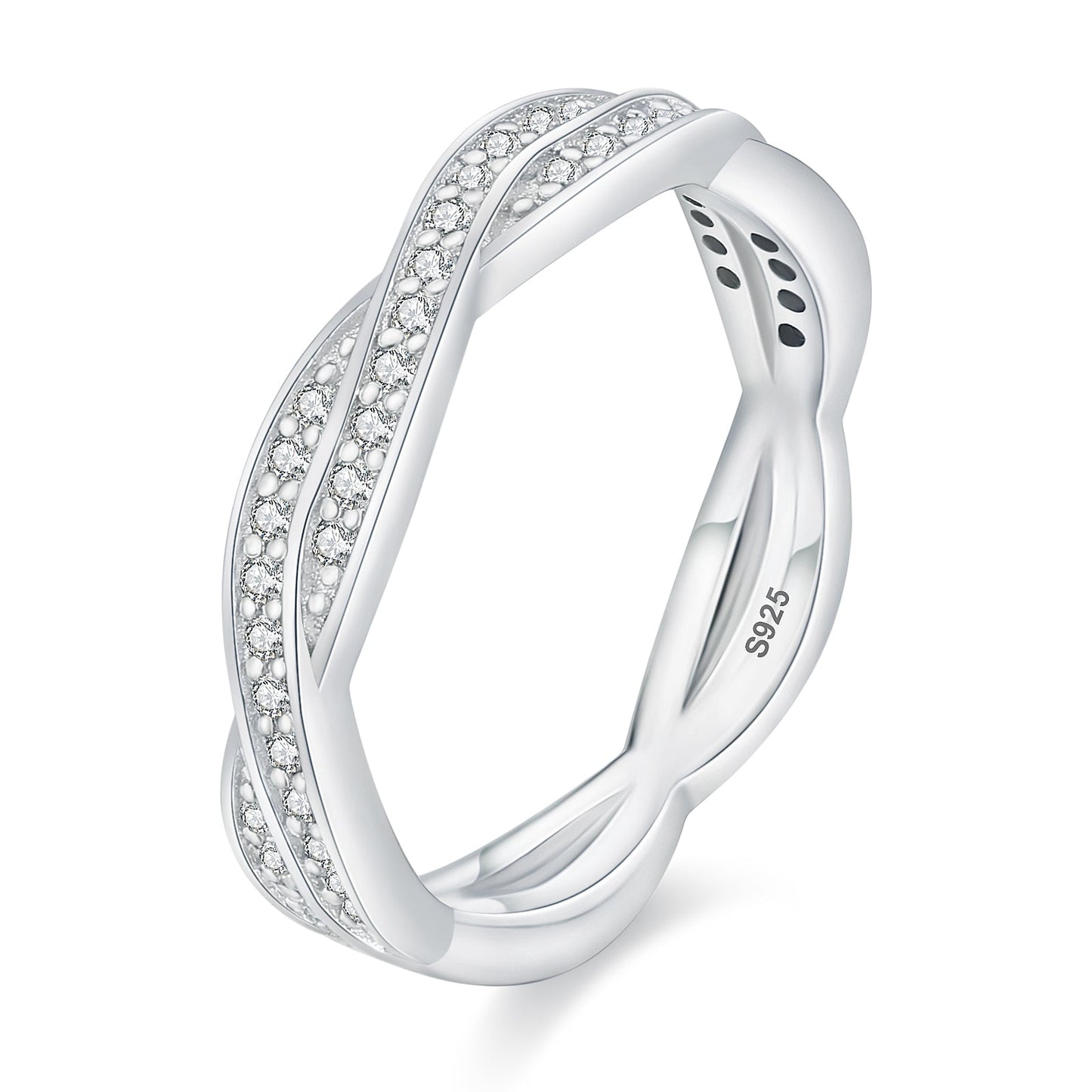 Scarabeaus 0.33 Carats VVS1 Moissanite Rings for Women