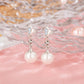 Scarabeaus Pearls  Dangle Earrings for Women