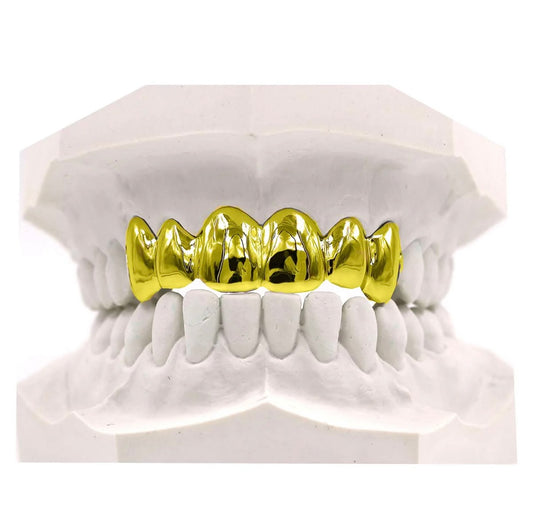 SIX CAP GRILLZ SOLID GOLD