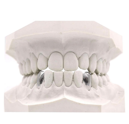Scarabeaus DOUBLE CAP GRILLZ 925 STERLING SILVER