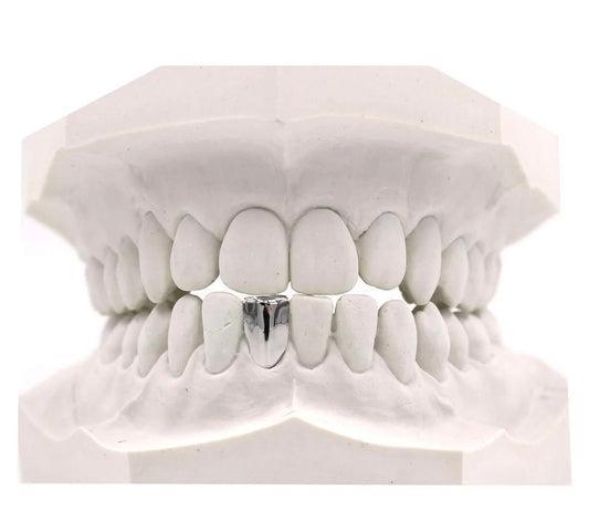 SINGLE CAP GRILLZ 925 STERLING SILVER