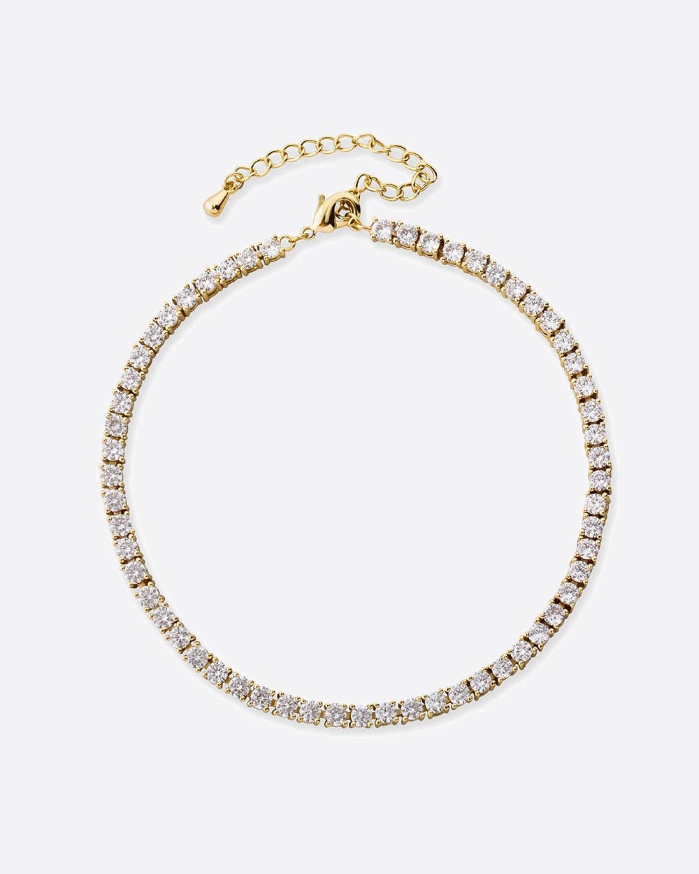 Scarabeaus TENNIS ANKLET - 3MM 14K GOLD