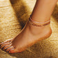 SCARABEAUS WOMAN ANKLET