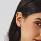 Scarabeaus 0.5 Carats *2 VVS1 Snowflake Moissanite Earrings