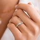Scarabeaus 0.33 Carats VVS1 Moissanite Rings for Women