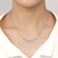 Scarabeaus Triple Moonstone Pendant Necklace for Women
