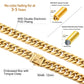 Scarabeaus 12mm Miami Cuban Link Chain 4-Side