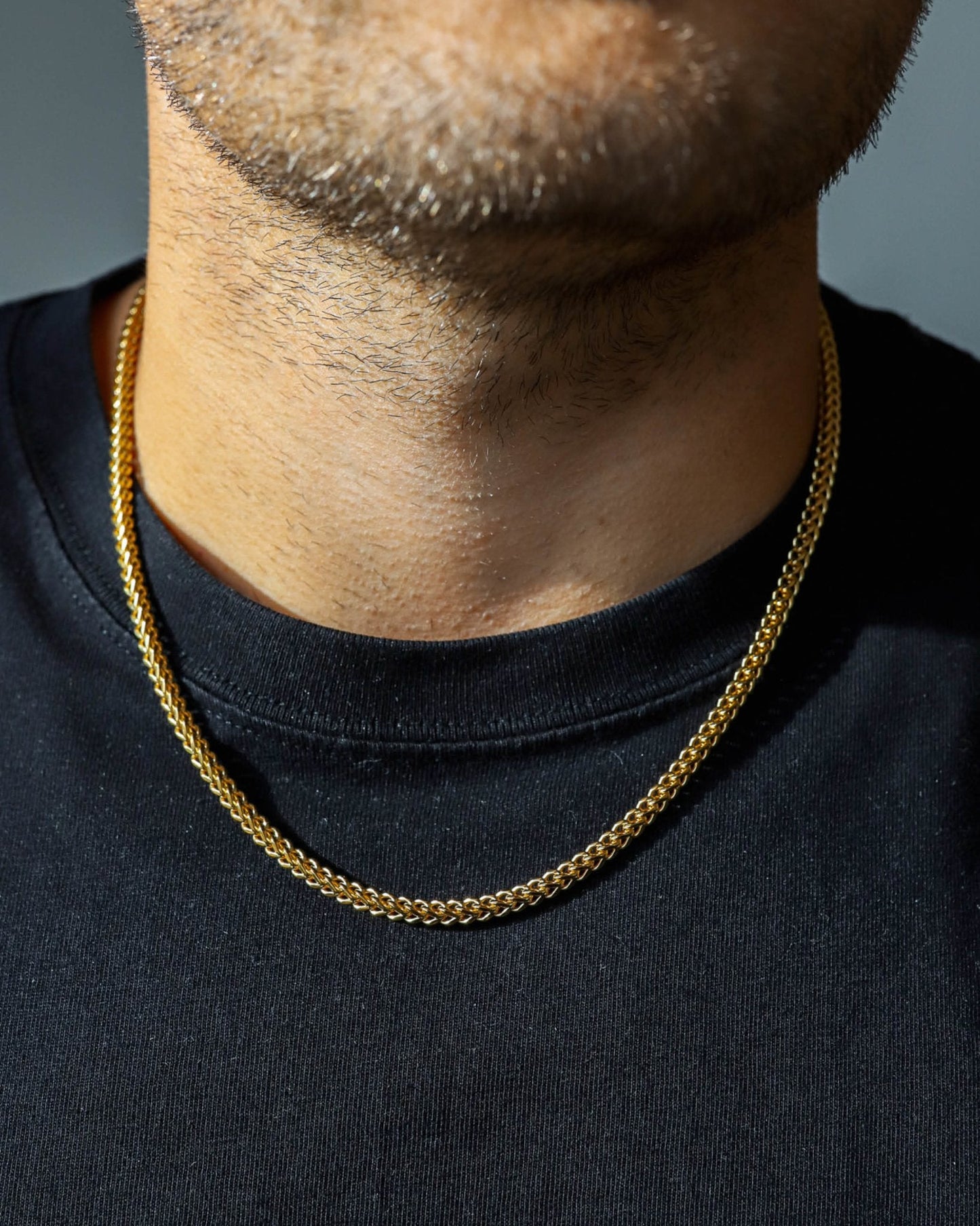 Scarabeaus CLEAN FRANCO CHAIN - 3MM 18K GOLD