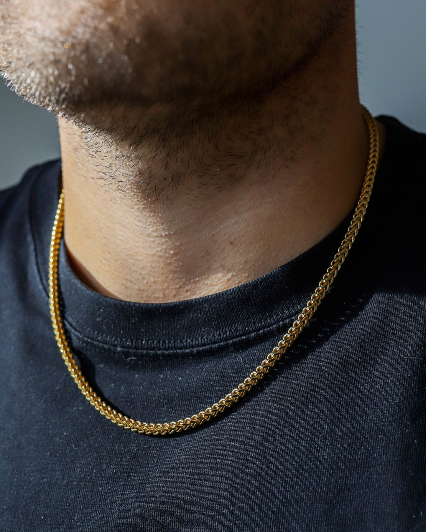 Scarabeaus CLEAN FRANCO CHAIN - 3MM 18K GOLD