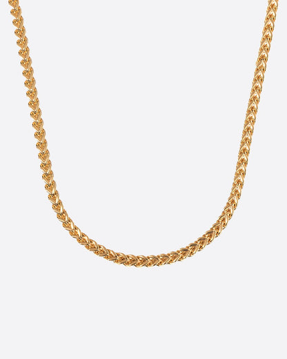 Scarabeaus CLEAN FRANCO CHAIN - 3MM 18K GOLD