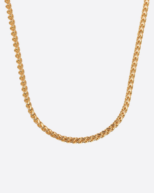 Scarabeaus CLEAN FRANCO CHAIN - 3MM 18K GOLD