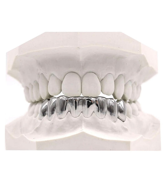 Scarabeaus EIGHT CAP GRILLZ 925 STERLING SILVER