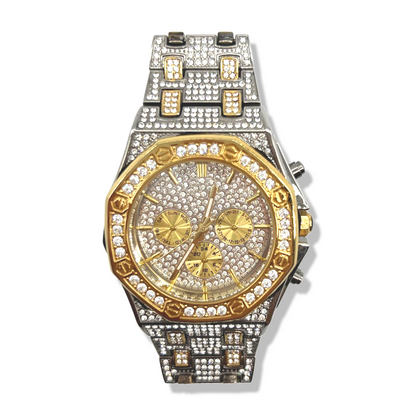 Scarabeaus AUDEMAR STYLE ICED OUT WATCH
