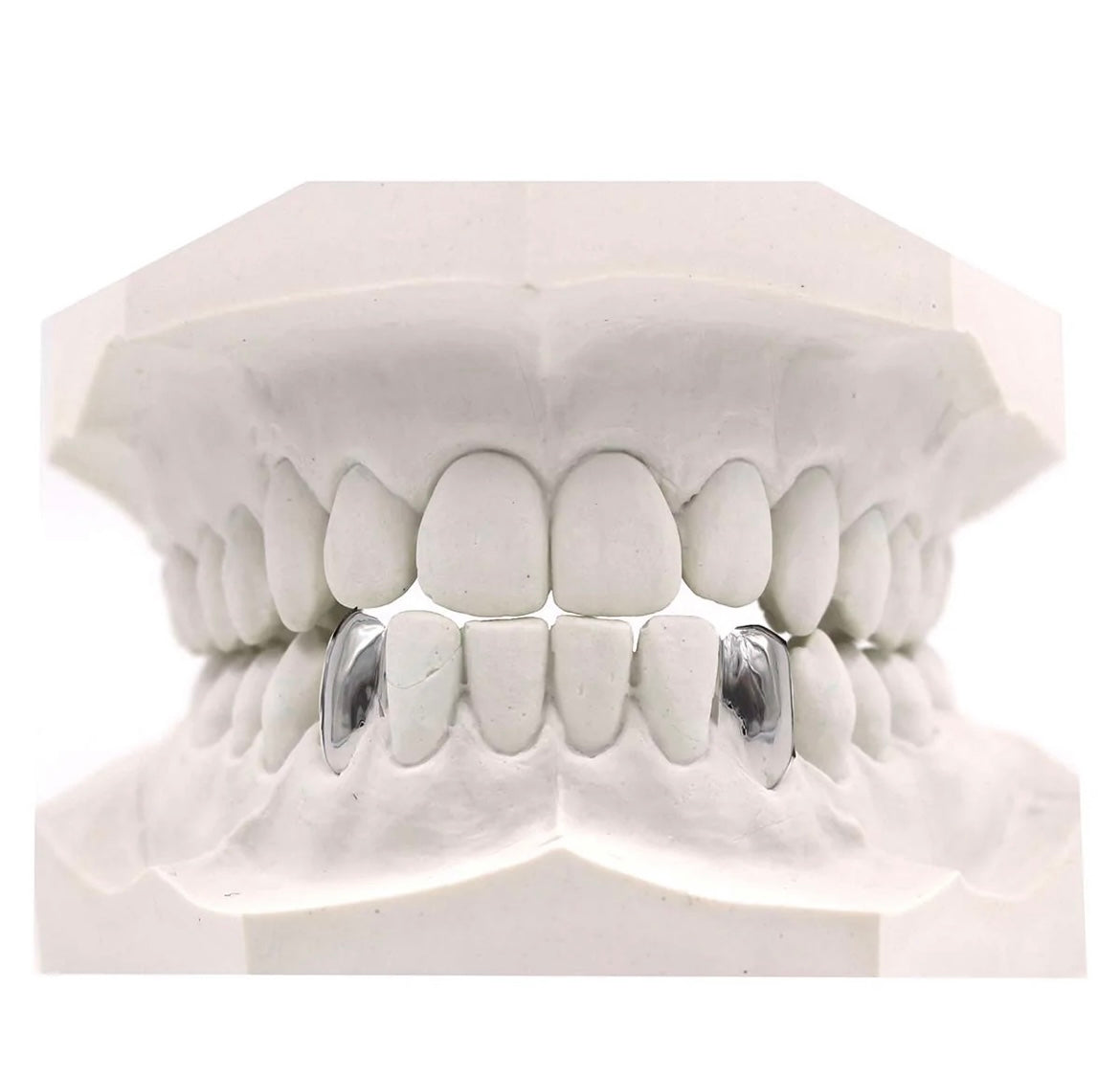 Scarabeaus DOUBLE CAP GRILLZ 925 STERLING  SILVER